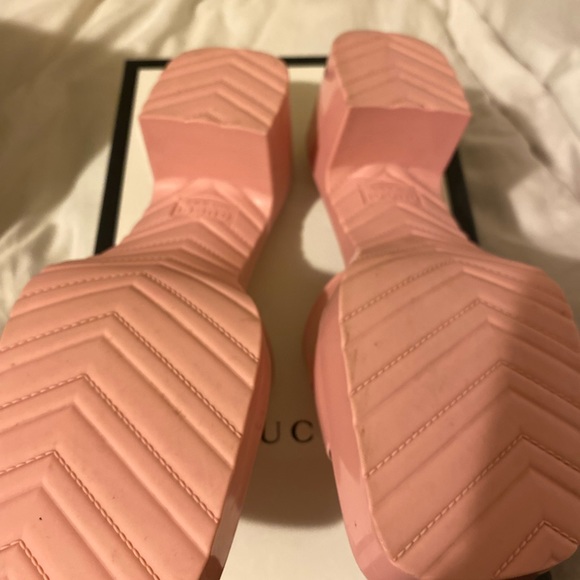 Gucci mules wild rose size 38 authentic. - Picture 5 of 9